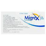  ミグレックス　Migrex、フロバトリプタン 2.5mg　トルコ製